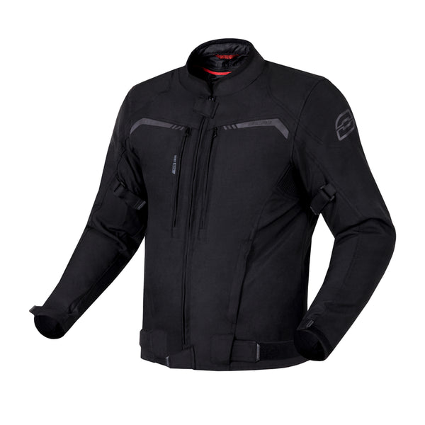 Ozone textiel mc-jacket delta iv zwart