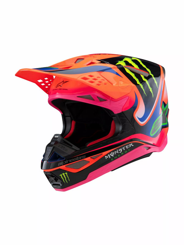 Alpinestars (MX) helm S-M10 Deange of/Pu/PK X 8300525-433-XL