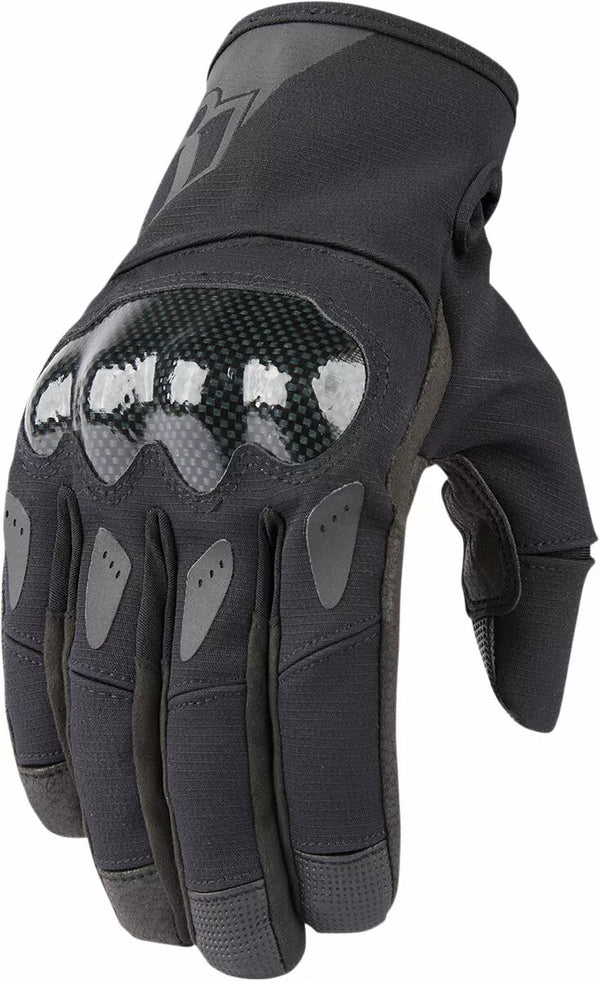 ICON GLOVE STORMHAWK CE BK LG 3301-3967