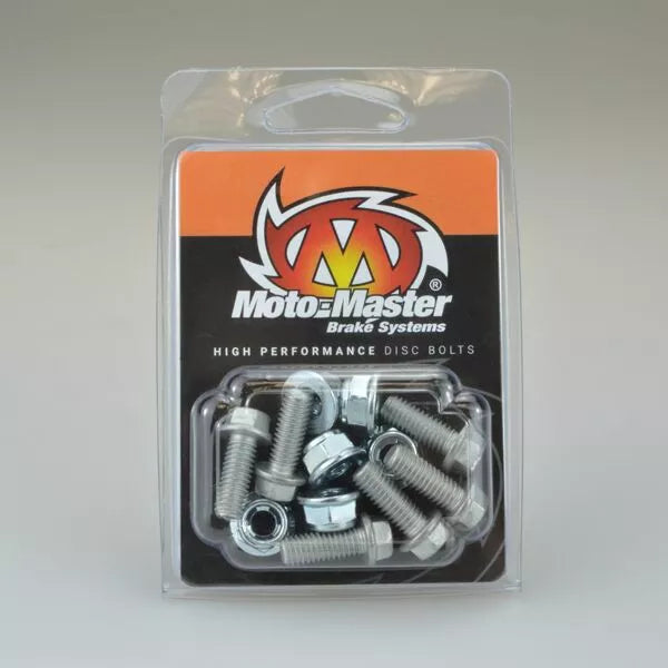 Moto-Master Bolts M6x16 Hex+Nut 012015
