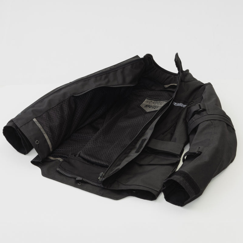 Ozone textiel MC Jacket Sahara Black