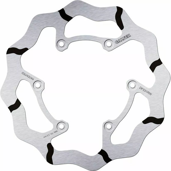 Galfer remschijf vaste golf gegroefde DF531RW