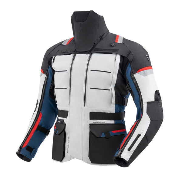 Rebelhorn Textile MC Jacket Cubby V Gray /Rood /Blauw