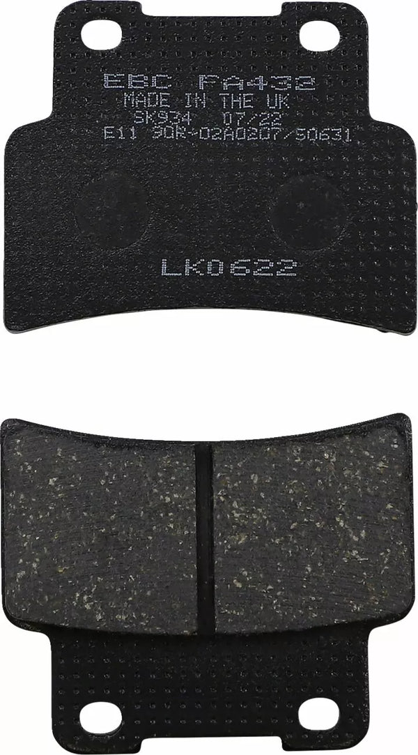 EBC Brake Pad FA ziet er organische FA432 uit