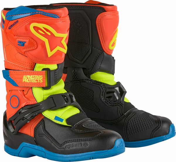 Alpinestars (MX) Boot T3S Kids of/BL/Y 12 2014524-4755-12