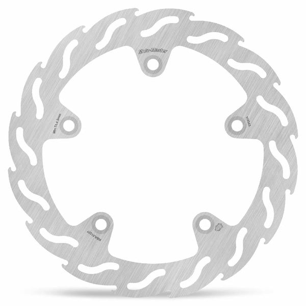 Moto-master remschijf vlam achter 110343