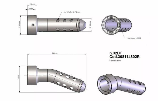 LEOVINCE DBKILL 32DF 308114802R