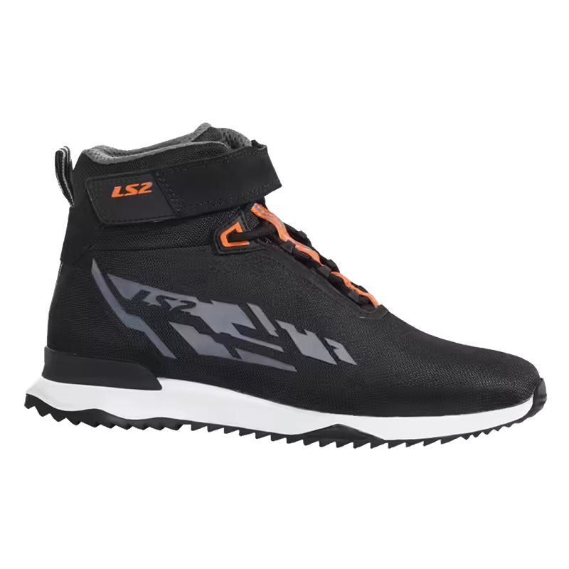 LS2 MC shoes Acrux Black /Orange