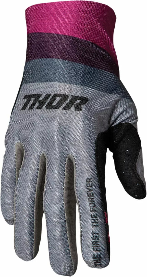 Thor Glove Assist React Gy/Pu MD 3360-0064