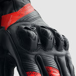 Rebelhorn MC -handschoenen Viper Black /Red