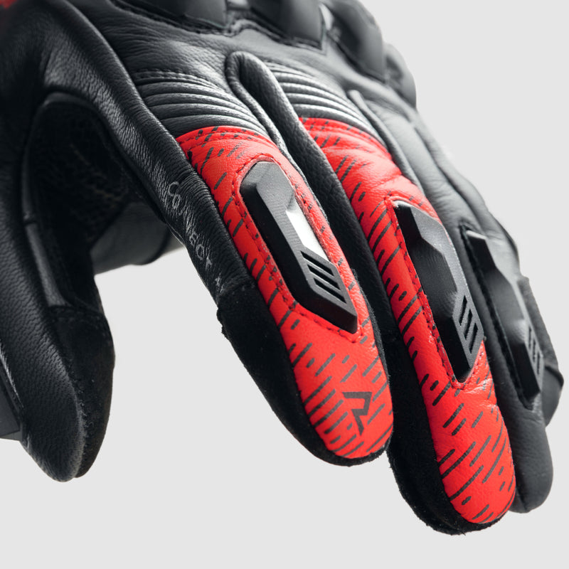 Rebelhorn MC -handschoenen Viper Black /Red