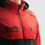 Rebelhorn Softshell Mc-Jacket Slash Black /Red