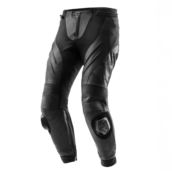 Rebelhorn mc-leer broek Inferno zwart