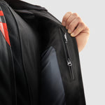 Rebelhorn Mc-Leather Jacket Veloce Black /Camo Gray