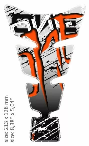 Onedesign tank pad pad spirit krassen rood cgsenrp