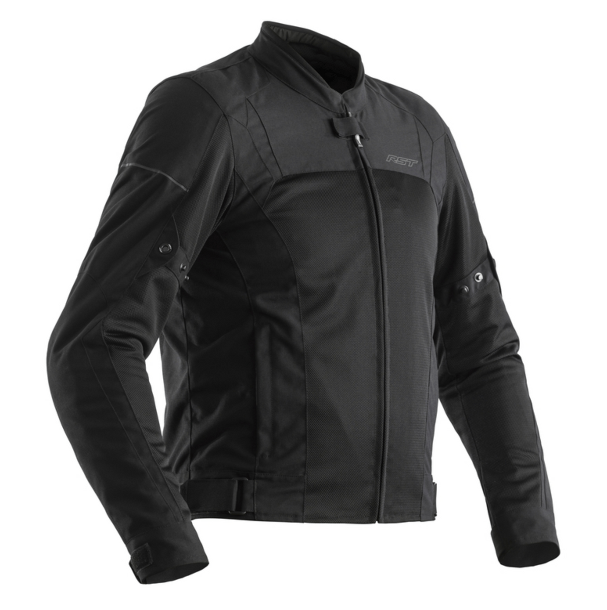 Eerste dames textiel mc-jacket aero zwart