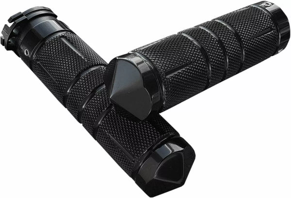 Accutronix grijpt Knurled Dia CBL Blk Gr100skib