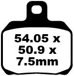 EBC remkussen SFA org scooter SFA266