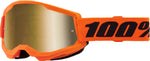 100% Goggles Strata 2 Orange - Guld Spegel