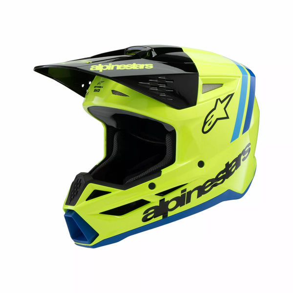 Alpinestars (MX) Helmet surface SM3 Radium YL/BK/B 8301925-5017 -S