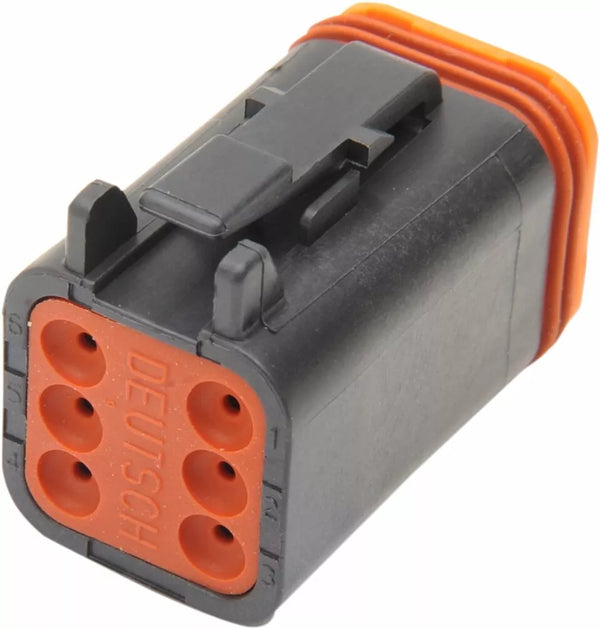 Namz plug deutsch zwart 6 pin dp-6b