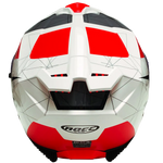 ROCC 390 Integral MC Helmet White /Red