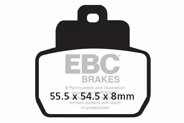 EBC Brake Pad HH Sint Scooter SFA425HH
