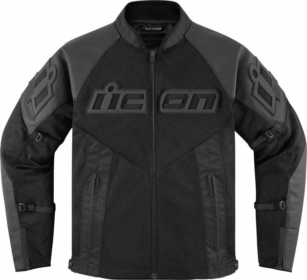 ICON JKT MESH OF LTHR CE BK SM 2810-3897