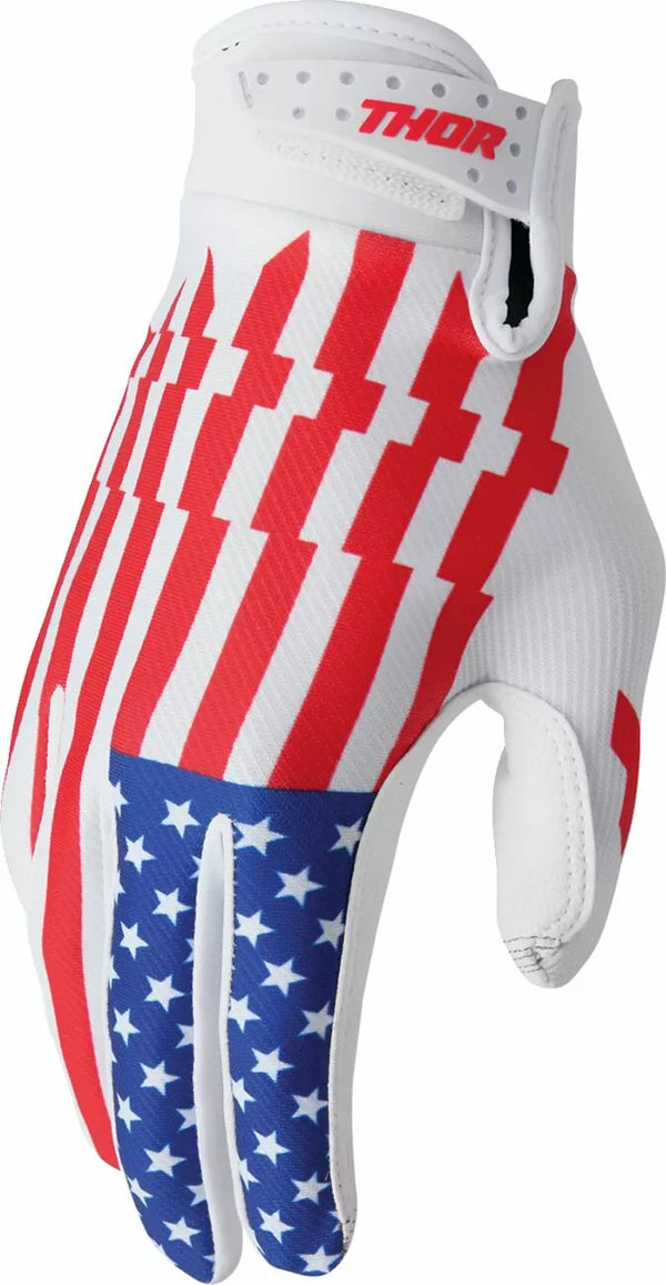 Thor Gloves Launch Mode Patriot XS 3330-8206