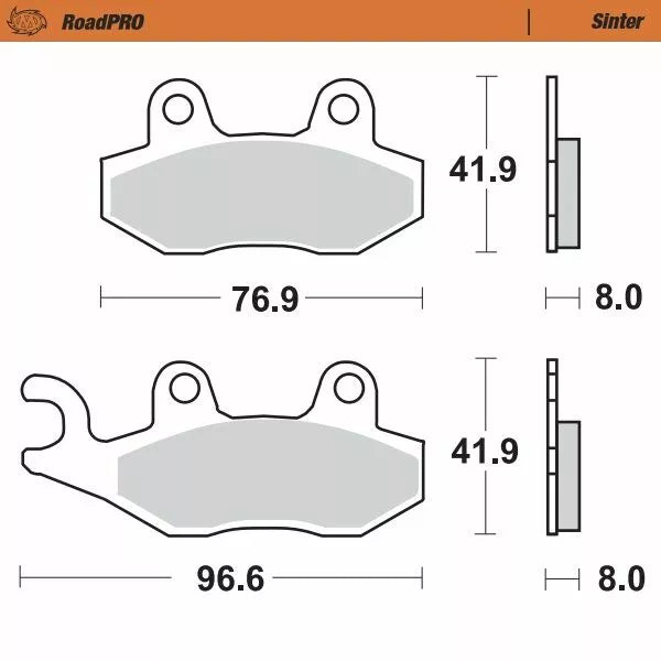 Moto-Master Brake Pad Scooter 401303