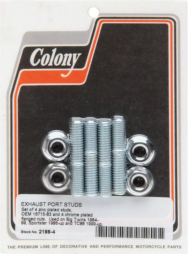 Colony Stud & Nut Uitlaat 84-99 2188-4