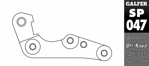 Galfer remklauwadapter SP047