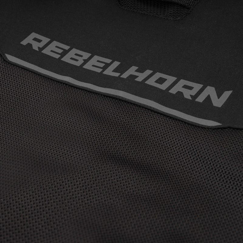 Rebelhorn Textil Mc-Jacka Wave Svart