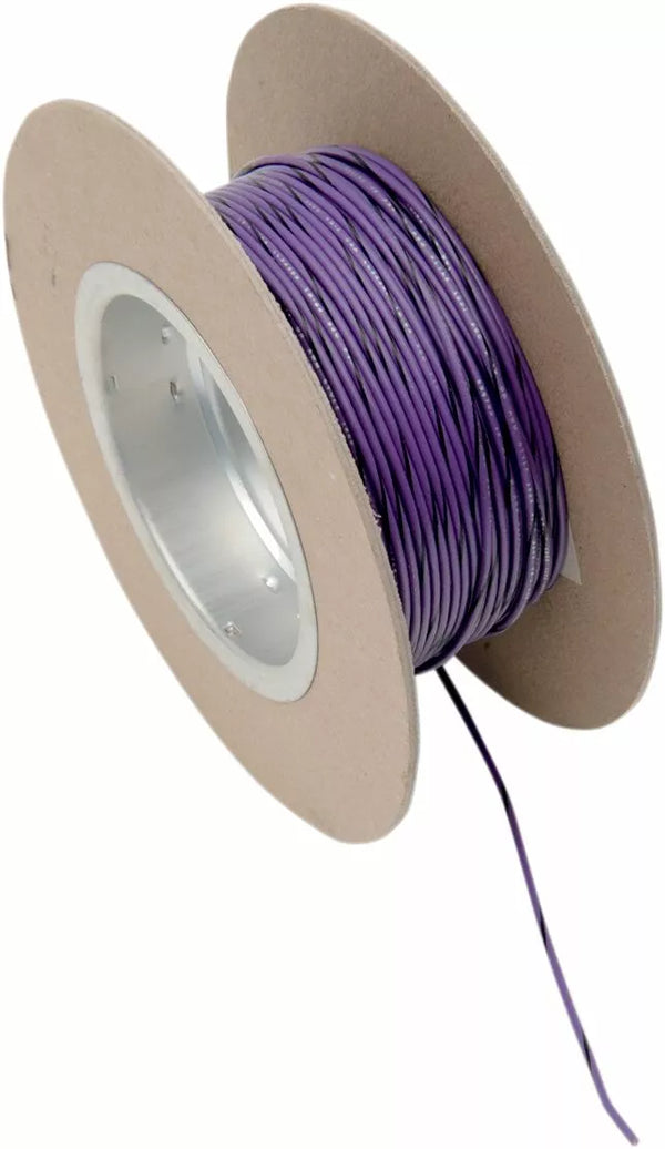 Namz Wire 18G 100 'Violet/Blk NWR-70-100