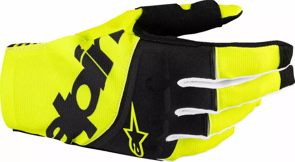 Alpinestars (MX) Glove MX TechStar BK/YW S 3560125-155-S