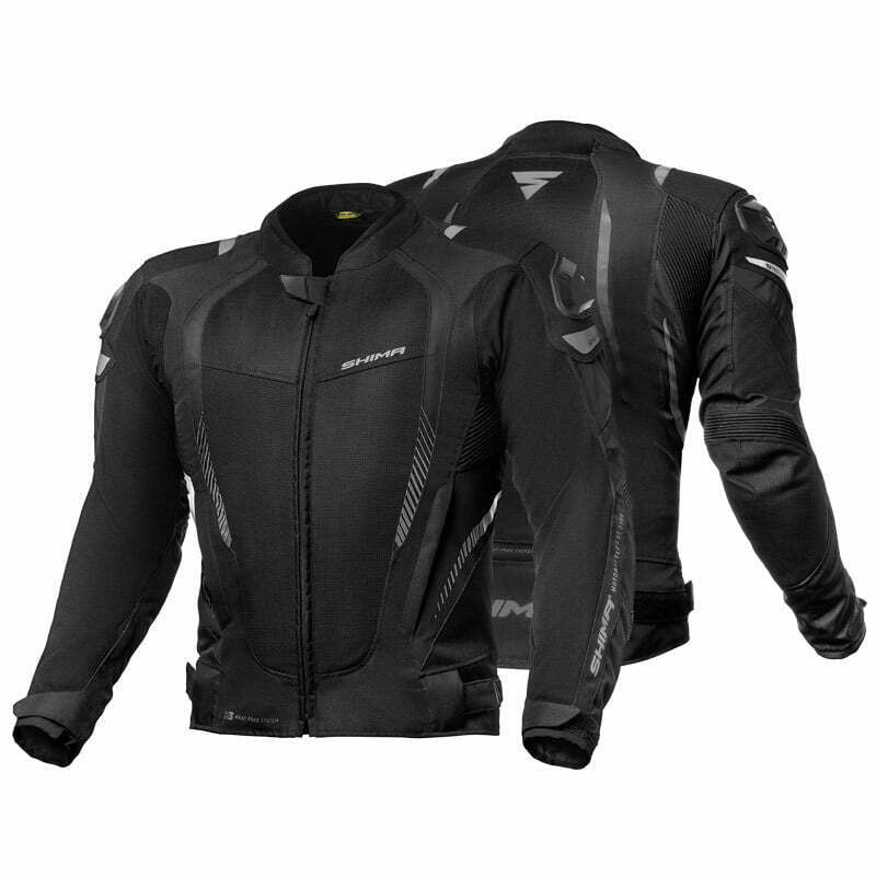 Shima Textile MC Jacket Mesh Pro Black