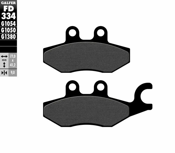 Galfer Brake Pad Semi Metal Scooter FD334G1050