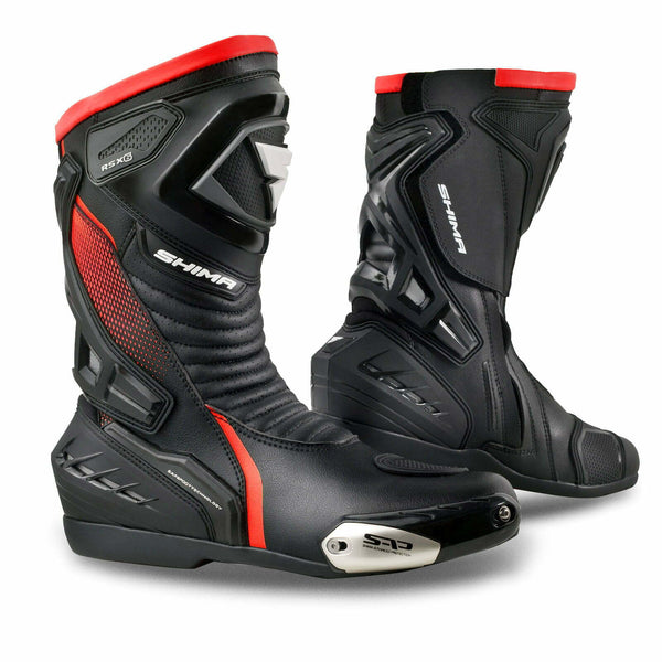 Shima Sport MC Boots RSX-6 zwart /rood