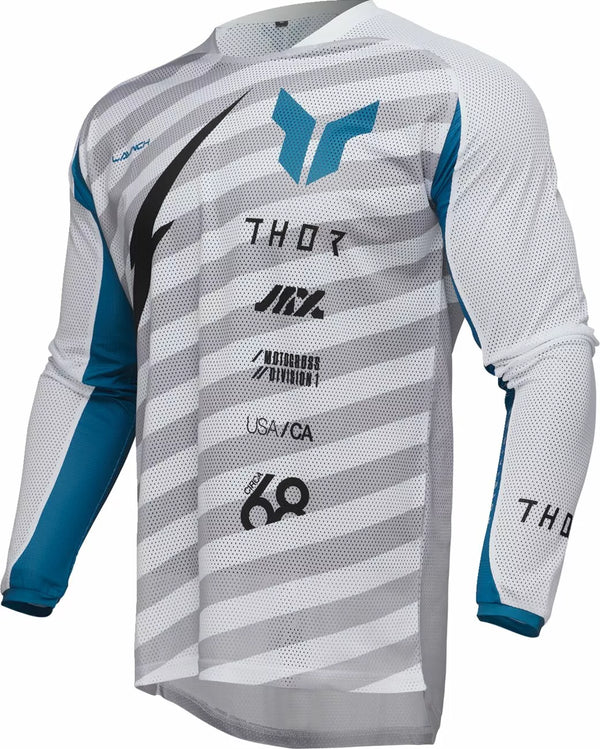 Thor Jersey lancering RAID WH/GY MD 2910-8251
