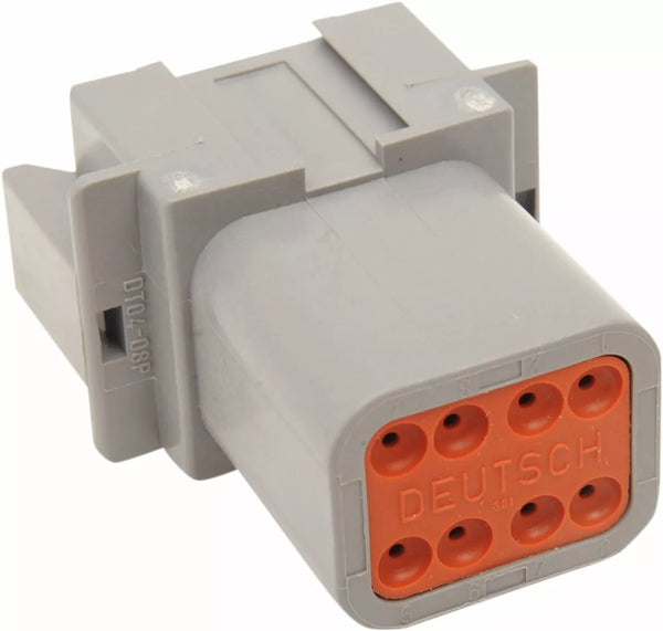 Namz Receptacle Deutsch Gray 8 DR-8G