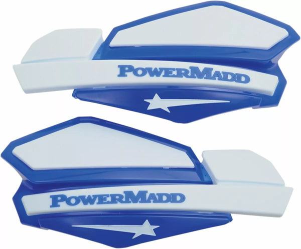 PowerMadd Handguards -ster BL/WT 34221