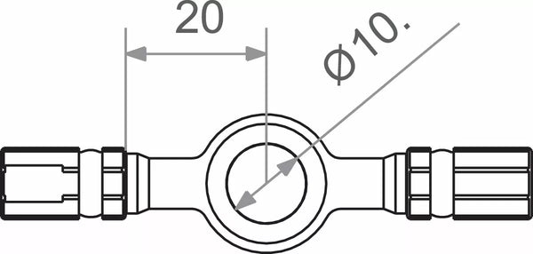 TRW Banjo Connector M10 GD MV10K00G