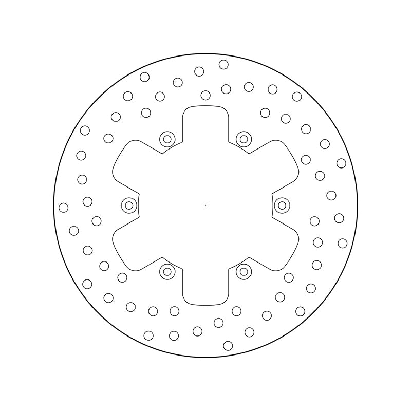 BREMBO Serie Oro Round Fixed Brake Disc 68B407C1