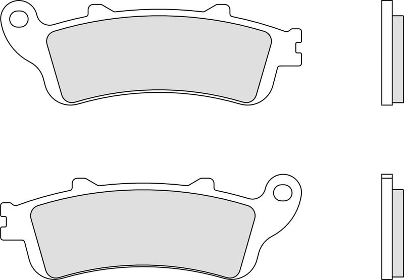 BREMBO Street Carbon Ceramic Brake pads - 07HO4206 07HO4206