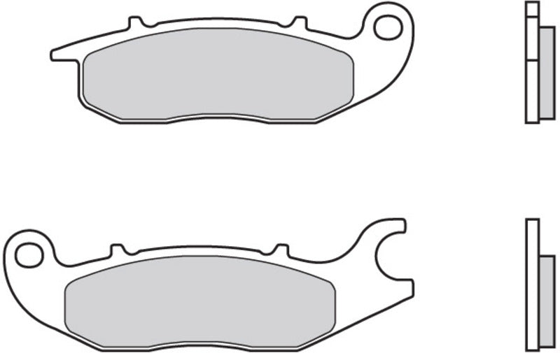 BREMBO Street Carbon Ceramic Brake pads - 07HO5606 07HO5606