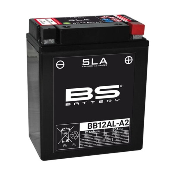 BS Battery SLA Battery Maintenance -Free Factory Activated -BB12AL -A2