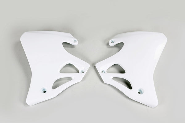 UFO Radiator Covers White Honda Ho02672#041