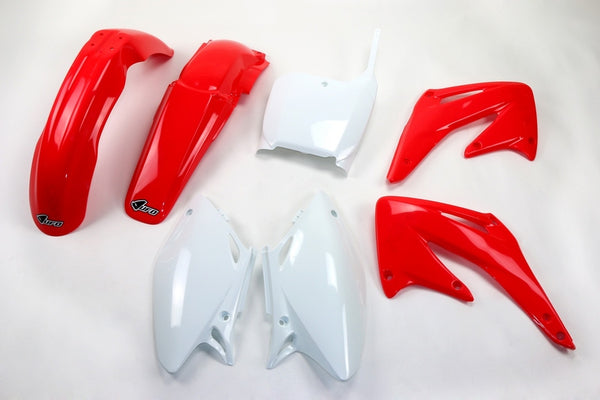 UFO Plastic Kit OEM Kleur Rood/Wit Honda CRF250R/450R HOKIT106@999