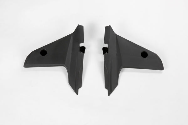 UFO Lower Radiator Covers Black Husqvarna HU03335#001