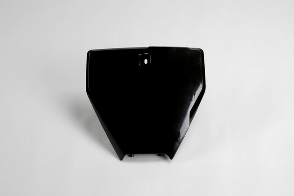 UFO Front Number Plate Black Husqvarna FC HU03367#001 